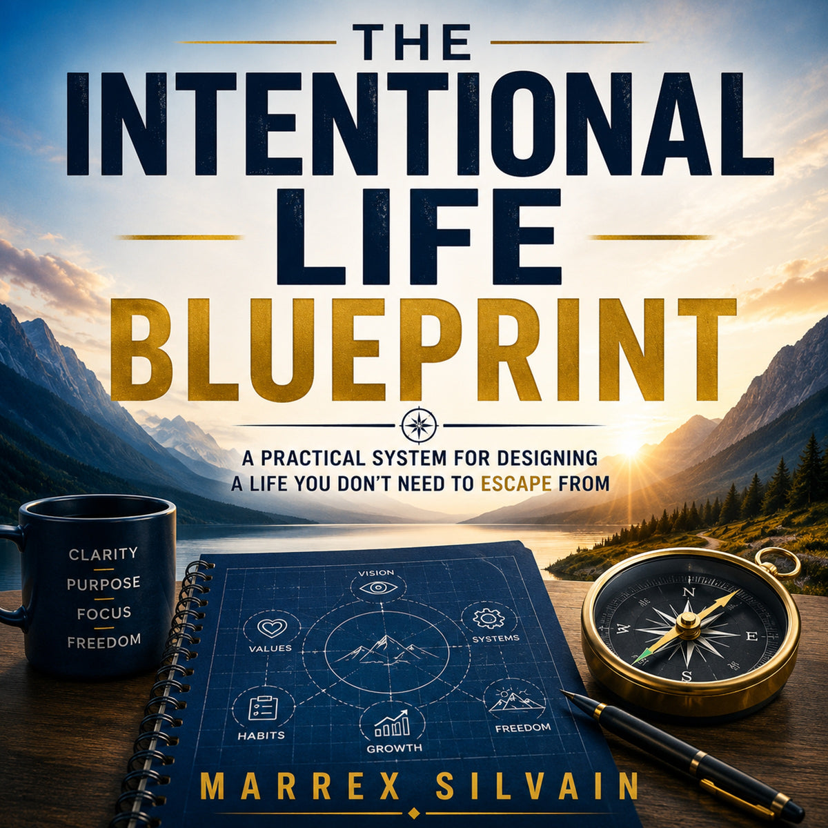 The Intentional Life Blueprint: A Practical System for Designing a Life You Don't Need to Escape From