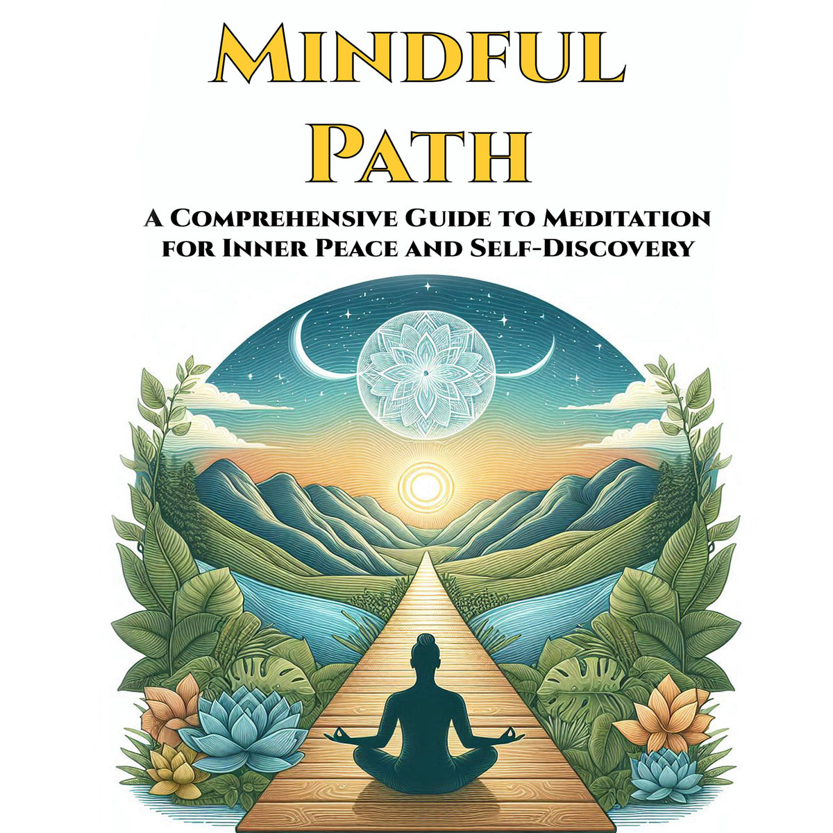 Mindful Path: A Comprehensive Guide to Meditation for  Inner Peace and Self-Discovery